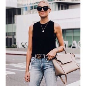 Jean Paul Gaultier open side slits wool top